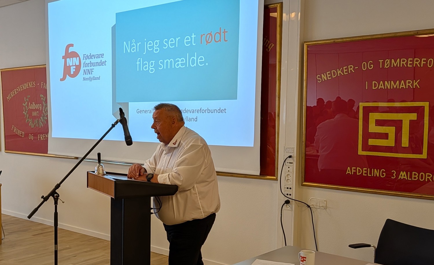 Svend Erik Andersen aflagde sin sidste beretning som afdelingsformand for Fødevareforbundet NNF Nordjylland